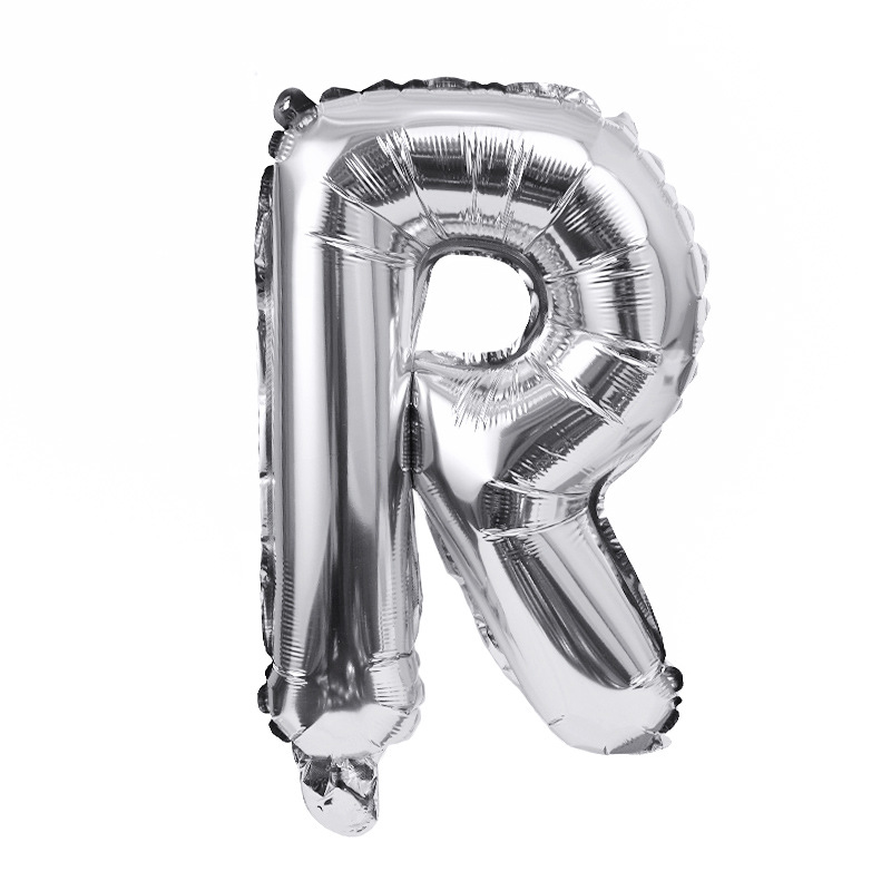 cross-border customizable set 16-inch american letter aluminum balloon golden rose gold aluminum foil balloon Application Scenario