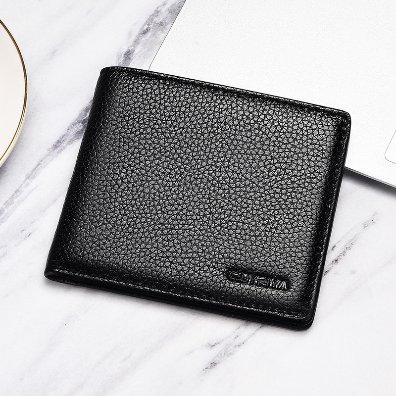 leather wallet men's short 2025 new thin change wallet card holder simple first layer cowhide wallet wholesale Application Scenario