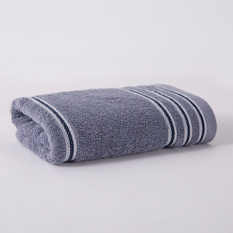 grace 7377 towel plain striped pure cotton daily soft absorbent face washing towel welfare merchants super labor protection Item Picture