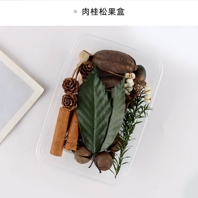 dried fruit dried flower diy material package natural plant air-dried pine cone cinnamon handmade ins hand-made decorative ornaments Application Scenario