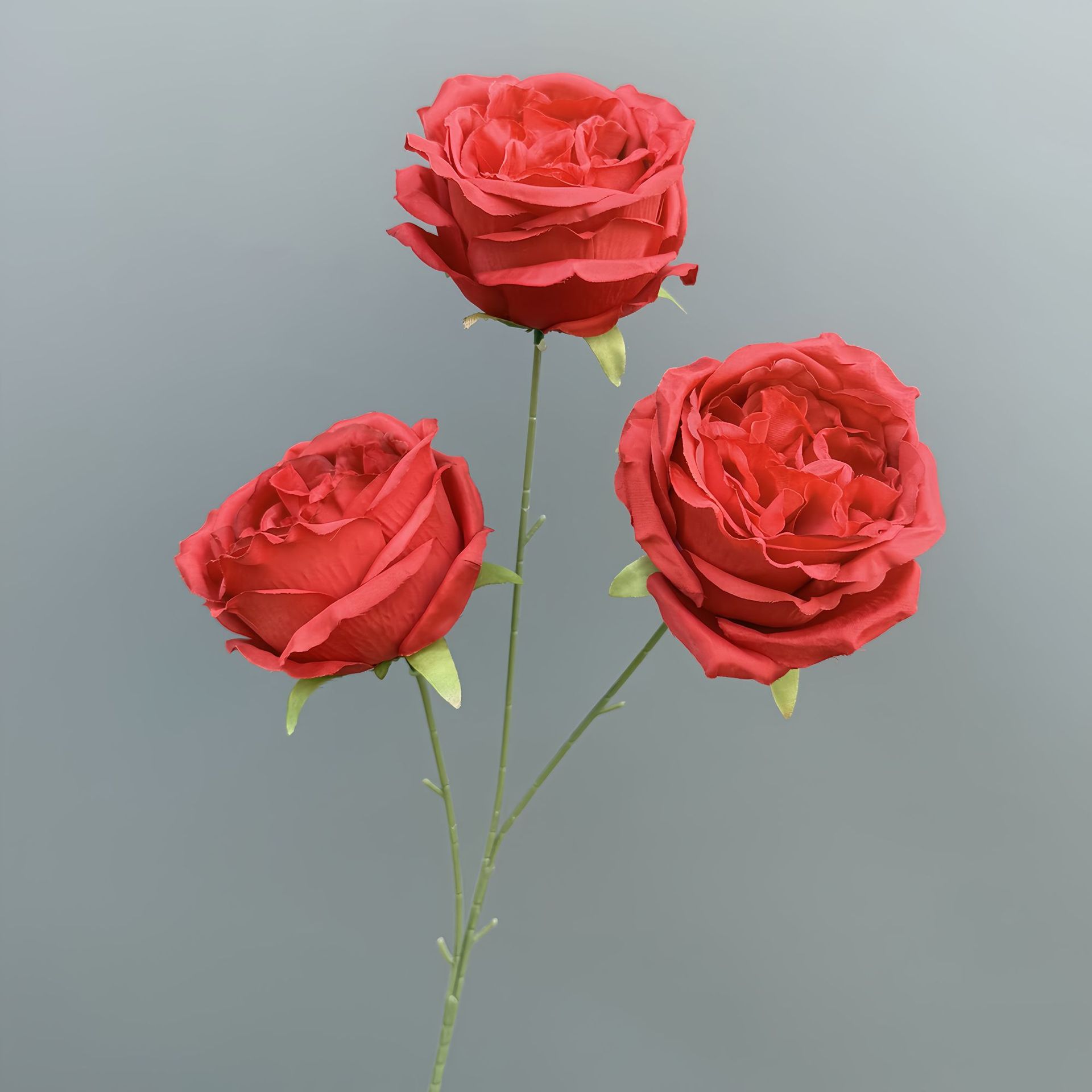 red artificial flower wedding flower rose phalaenopsis lily starry sky hydrangea artificial flower red artificial flower wholesale details Picture