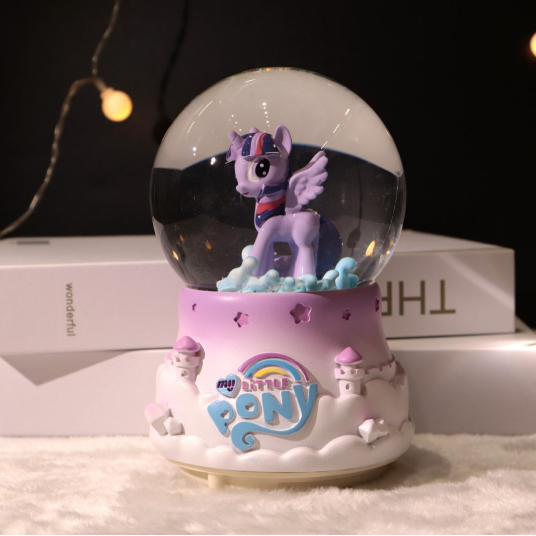 my little pony large crystal ball music box factory direct sales bedroom music lighting atmosphere decoration ornaments Specification drawing