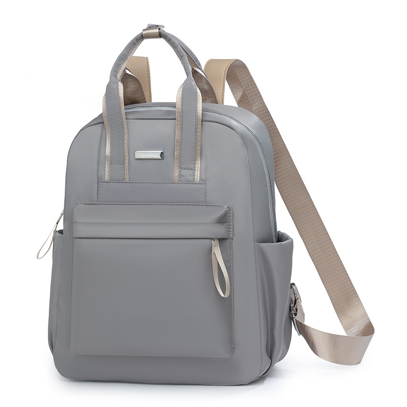 new simple casual backpack large capacity storage handbags for moms multi-functional travel student schoolbag full figure