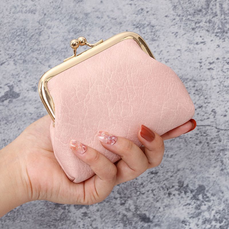 new wallet women's all-match girls' handbags internet celebrity mini version coin bag dual-use small wallet simple clip bag Application Scenario