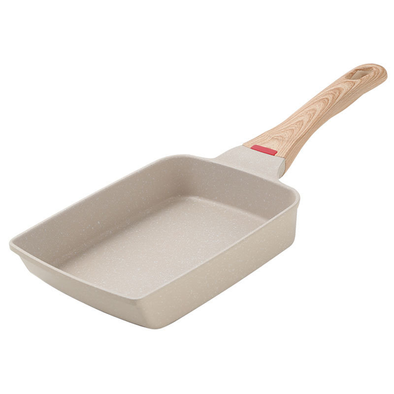 japanese-style tamagoyaki non-stick frying pan household square steak omelette breakfast pot small universal medical stone pan full figure
