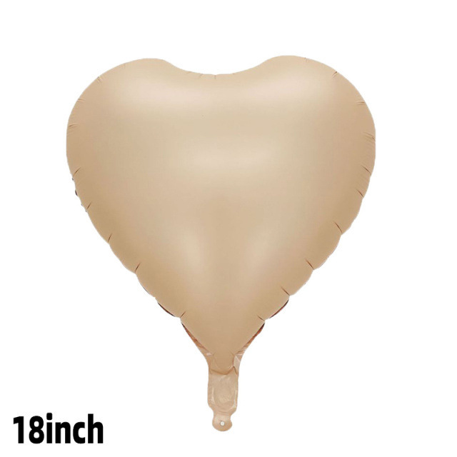 birthday arrangement decorations engagement background wall layout balloon wedding 18-inch aluminum film love balloon red details Picture