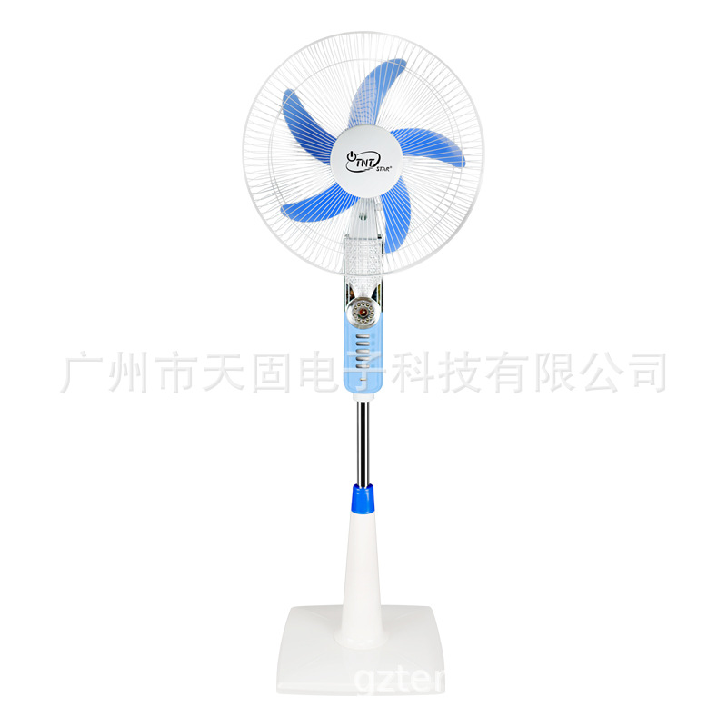 16-inch household solar vertical floor fan foreign trade export hot selling non-state full figure