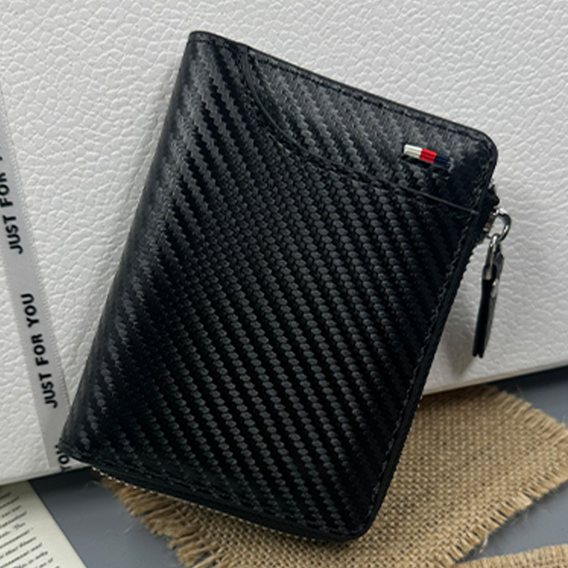 wholesale new men's wallet pu short anti-theft swiping men's wallet multi-functional driving license integrated card holder men Specification drawing