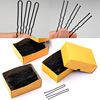 boxed invisible black u-clip updo hairpin studio commonly used barrettes bold fixing tool u-shaped clip hair accessories Application Scenario