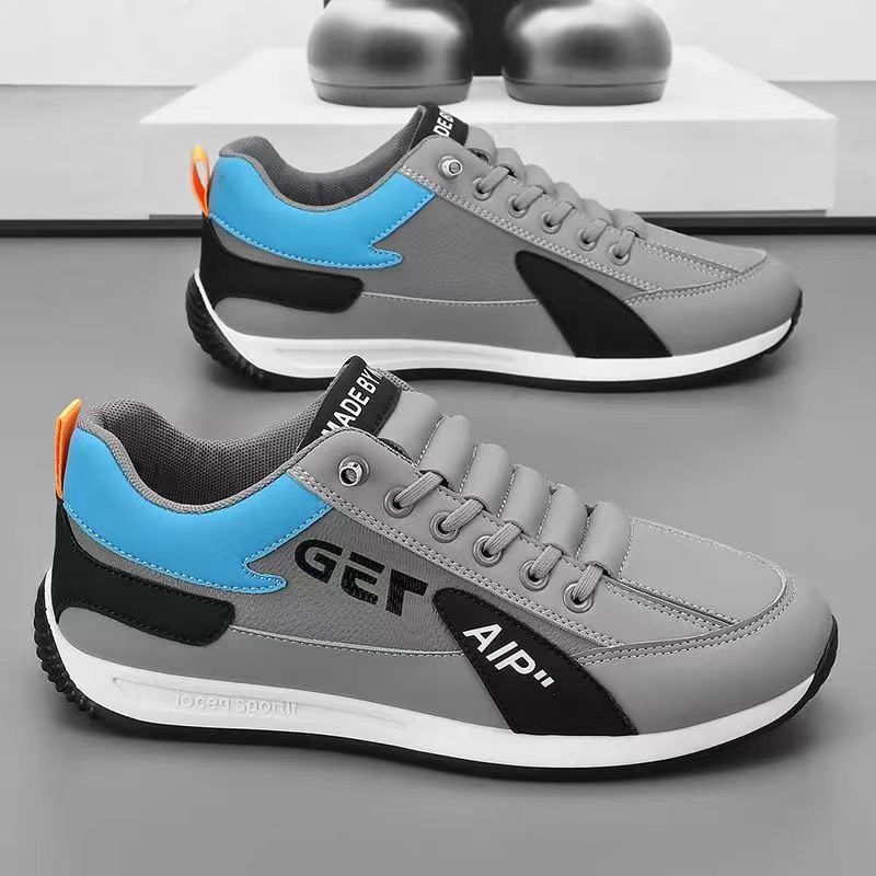 men's shoes 2025 spring new men's casual white shoes trendy cortez lightweight breathable running shoes men's wholesale Specification drawing