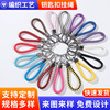 leather rope keychain car keys pendant pendant hand-woven pu gift accessories trendy fashion full figure
