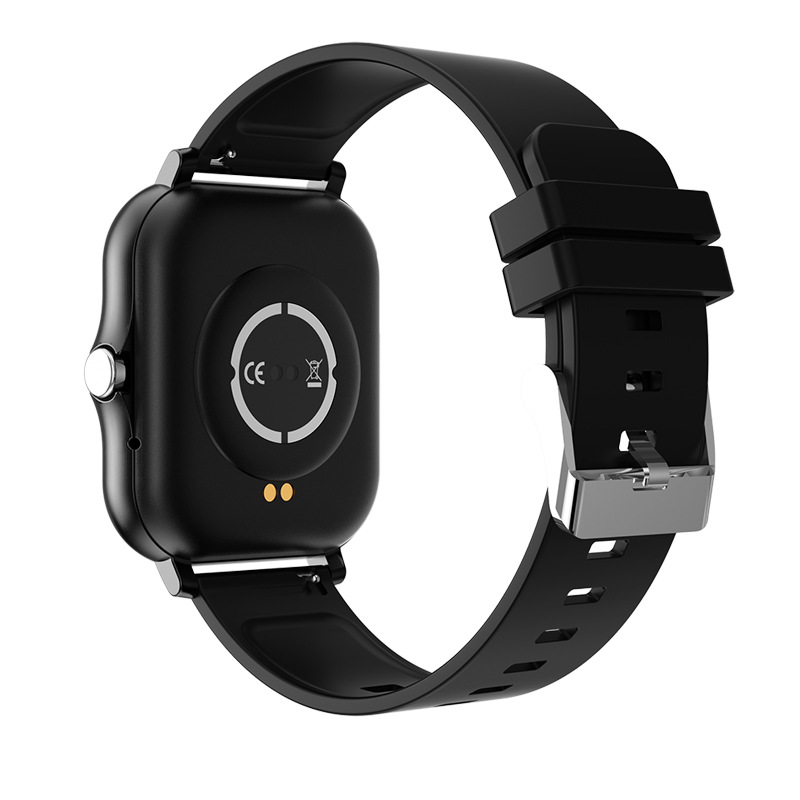 tiktok cross-border touch screen smart watch sports waterproof multi-function heart rate detection dynamic bluetooth calling watch Specification drawing