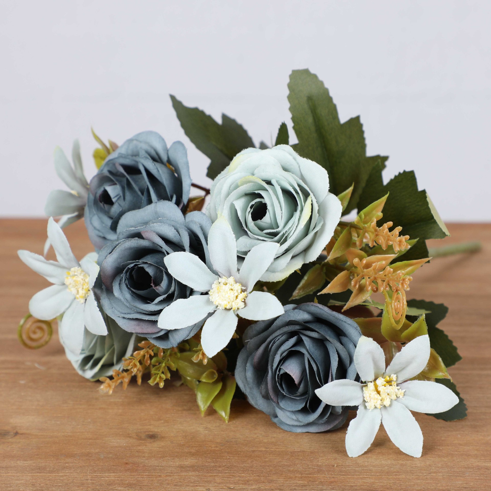 artificial flower rose artificial chrysanthemum home decorative fake flower decoration wedding shooting props artificial flowers factory wholesale Item Picture