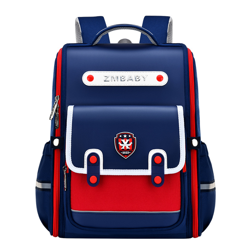 new sesame baby primary school schoolbag grade 1-3-6 british style boys' schoolbag lightweight girls backpack Item Picture