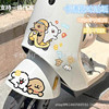 line puppy cute decorative stickers motorcycle electric car body cartoon battery car scratch stickers helmet stickers Application Scenario