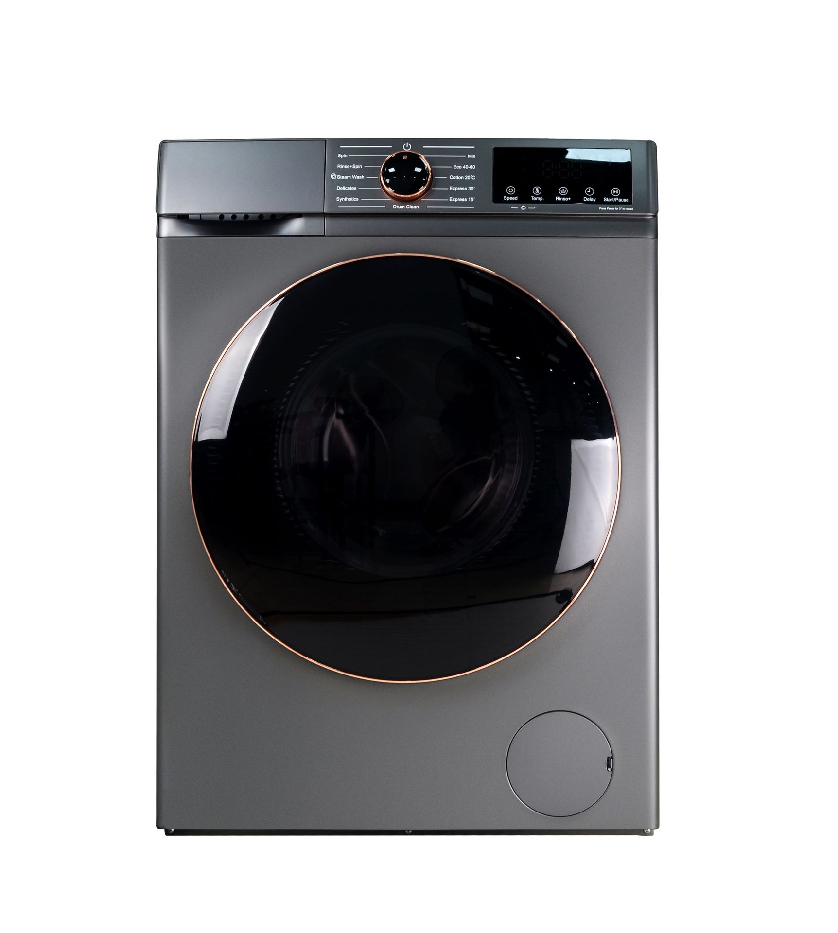 cross-border export frequency conversion drum washing machine english/europe/central asia/africa/south america/8kg10kg12kg Specification drawing