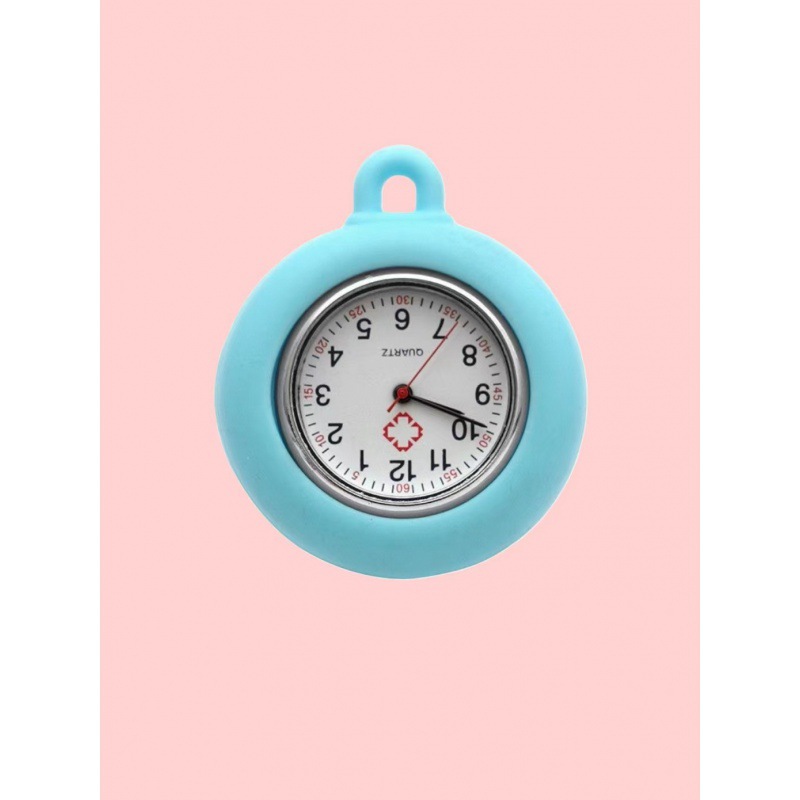 hot sale round silicone nurse watch student exam cute pocket watch simple nurse chest pocket watch quartz watch wholesale Application Scenario