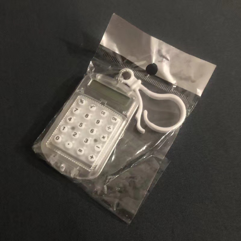 spot supply mini color lobster buckle portable small flip calculation student portable calculator support logo Application Scenario