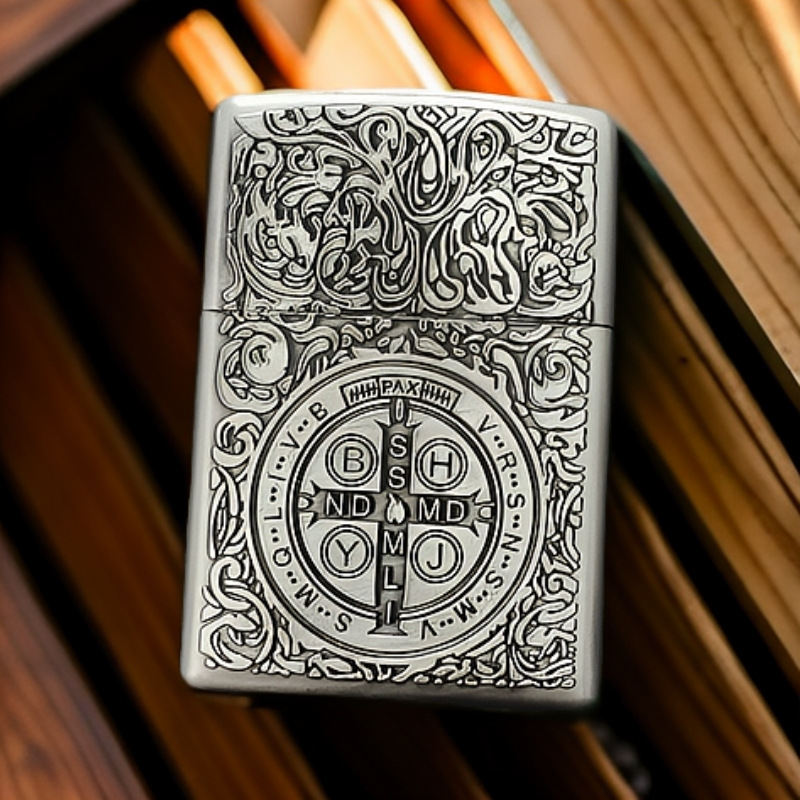 factory direct sales constantine embossed bronze 3085 kerosene metal windproof lighter wholesale Application Scenario
