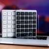 n970pro numeric keyboard 28 keys lightweight aluminum alloy external keyboard rechargeable numeric keyboard Specification drawing