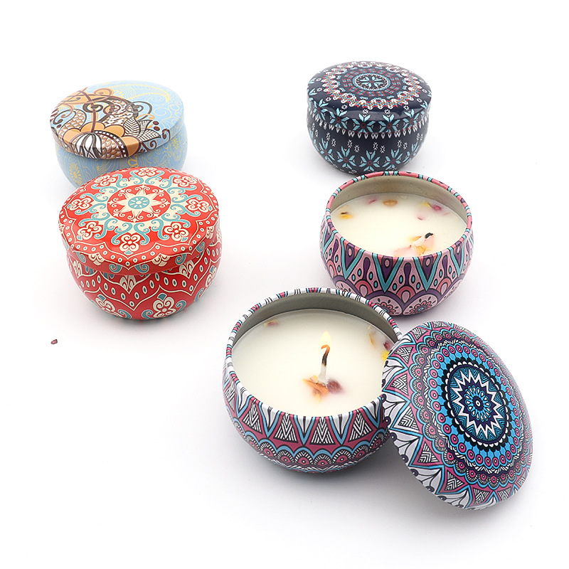 cross-border dried soy wax flower fragrance candles wedding gift birthday gift flower fragrance incense candle batch hair fringe grip stabilizer pad Application Scenario