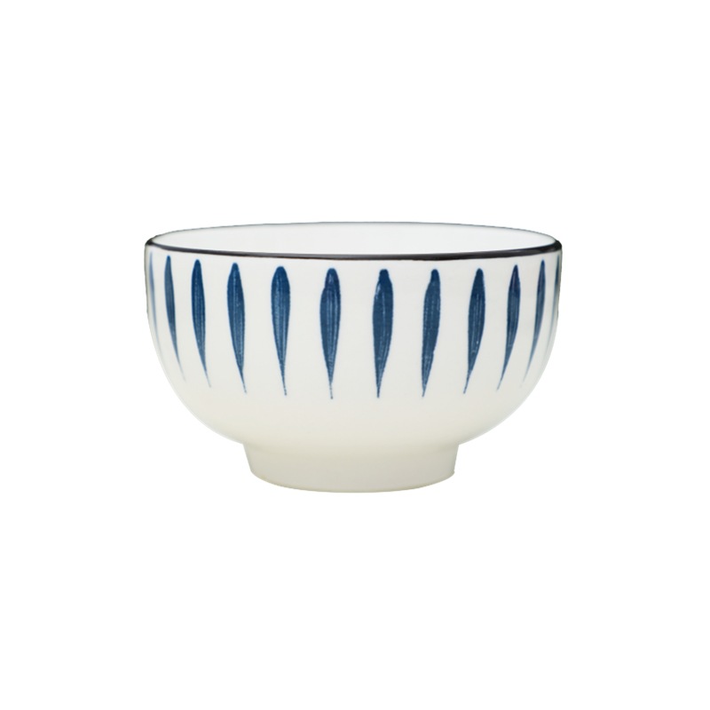 japanese style bowl dish & plate tableware set household jingdezhen underglaze ceramic fish plate wholesale noodle bowl soup bowl Item Picture