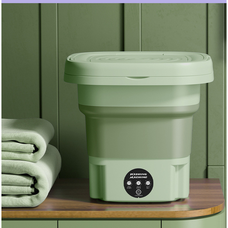 cross-border folding washing machine household portable mini folding washing machine underwear washing machine student dormitory washing machine Item Picture