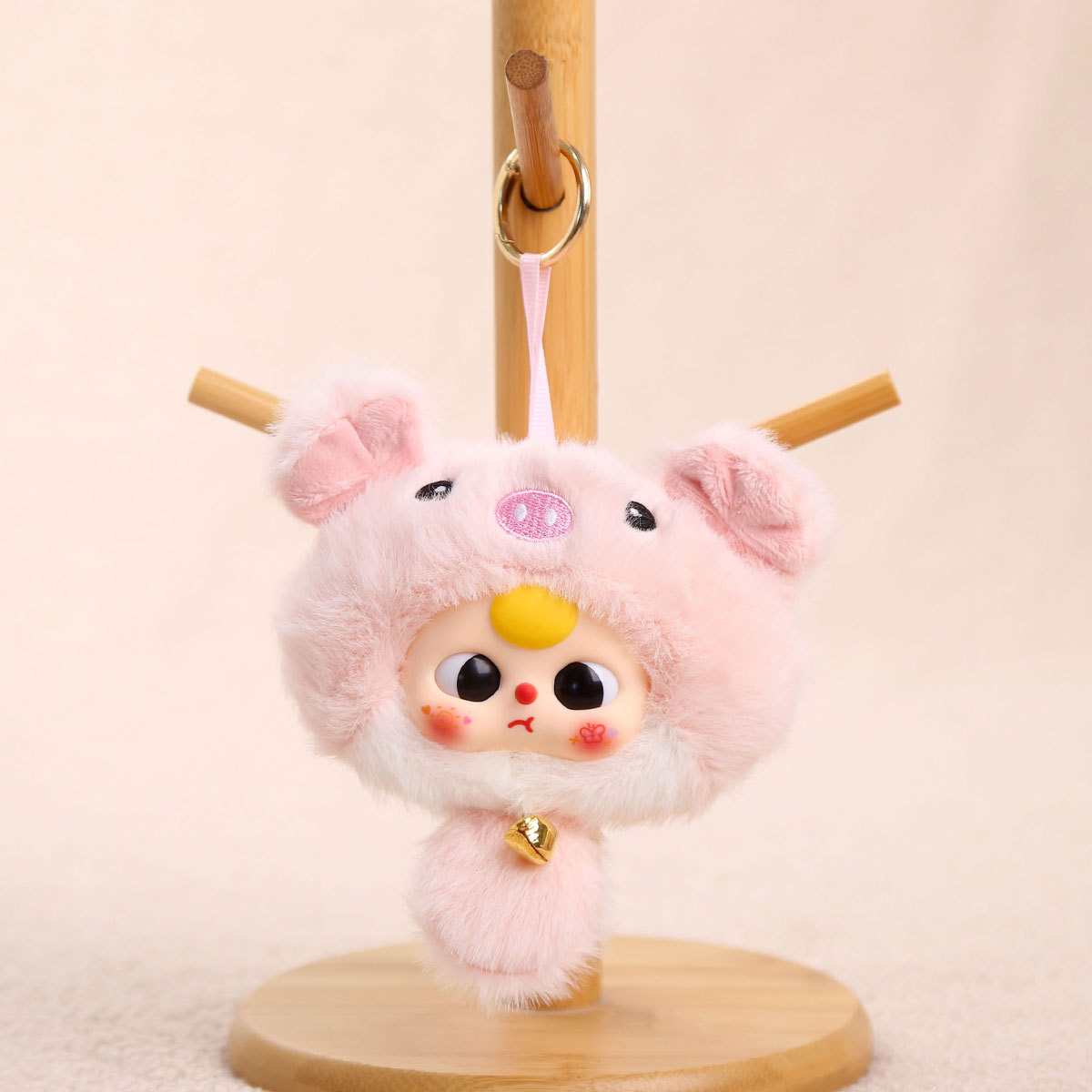 vinyl baby three-year-old transformation animal plush toy doll doll birthday gift pendant little doll package pendant Item Picture