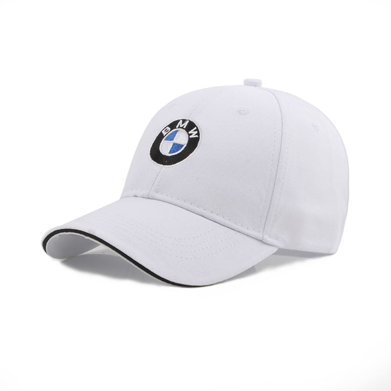 hat spring and autumn korean style embroidered car logo m baseball cap 4s store anniversary celebration gift cap foreign trade car cap Application Scenario