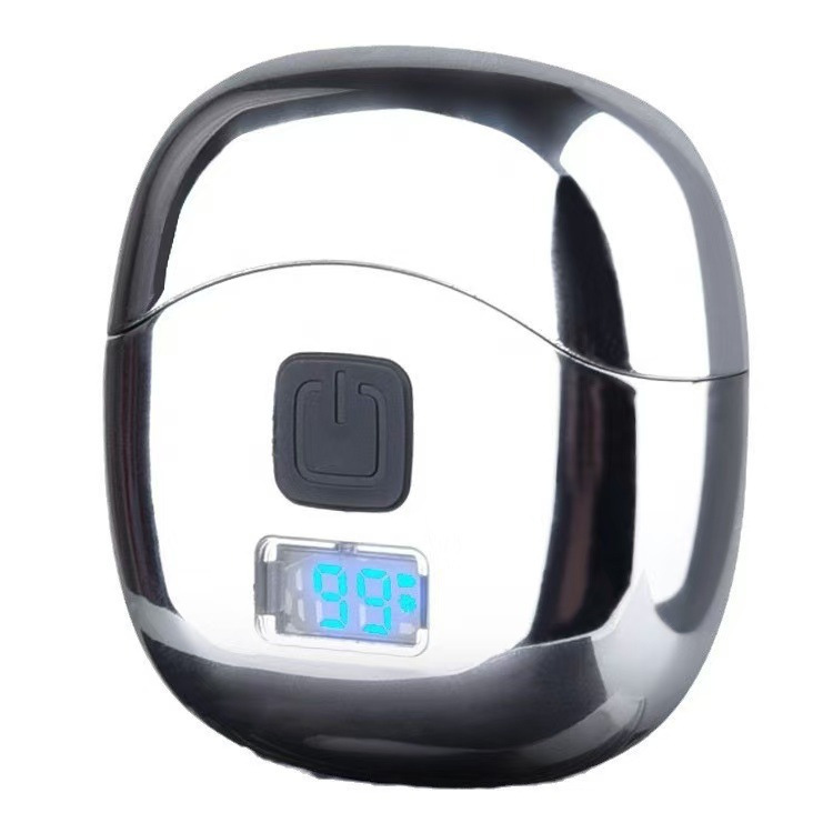 new shaver double-headed digital display shaver travel business trip convenient washable cutter head fast charge shaver full figure