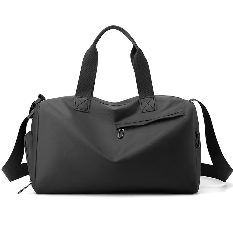 gym bag men's dry wet separation swimming shoulder bag sports messenger bag short trip bag portable luggage handbag Specification drawing