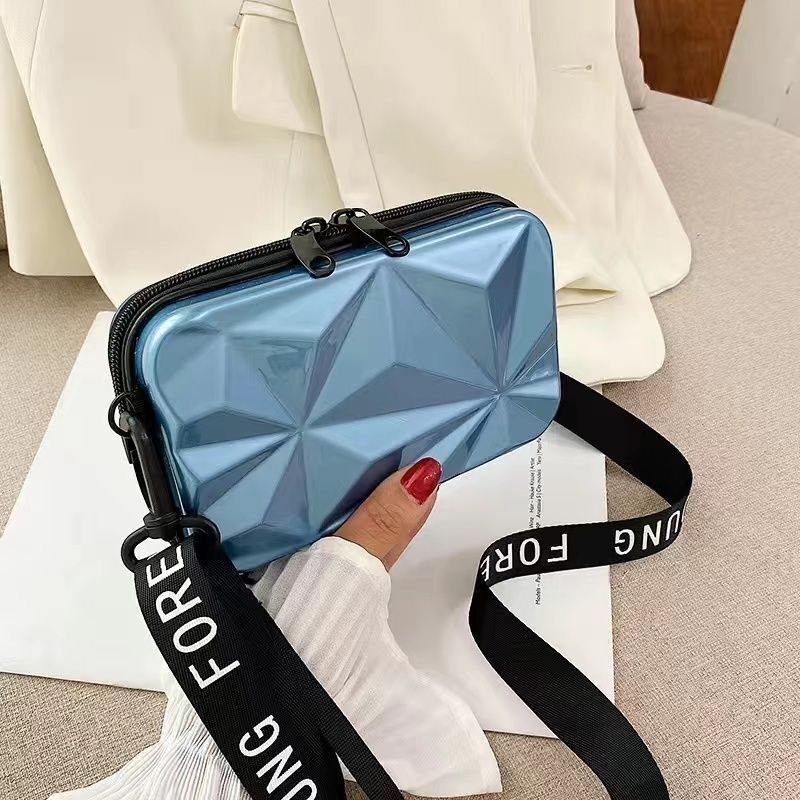 net red cosmetic bag ins trendy one-shoulder messenger bag small square bag change travel bags wash bag pc storage bag full figure