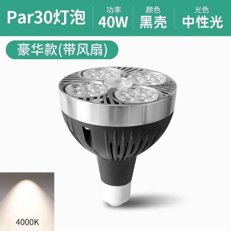 led par light wholesale cob light source bulb shop commercial par30 background track lamp e27 screw par bulb Specification drawing