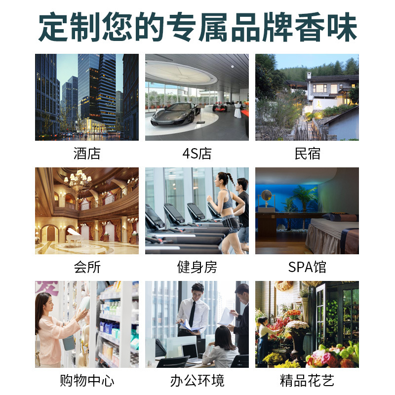 500ml reed diffuser essential oil incense replenisher five-star hotel white tea fragrance room perfume wholesale Application Scenario