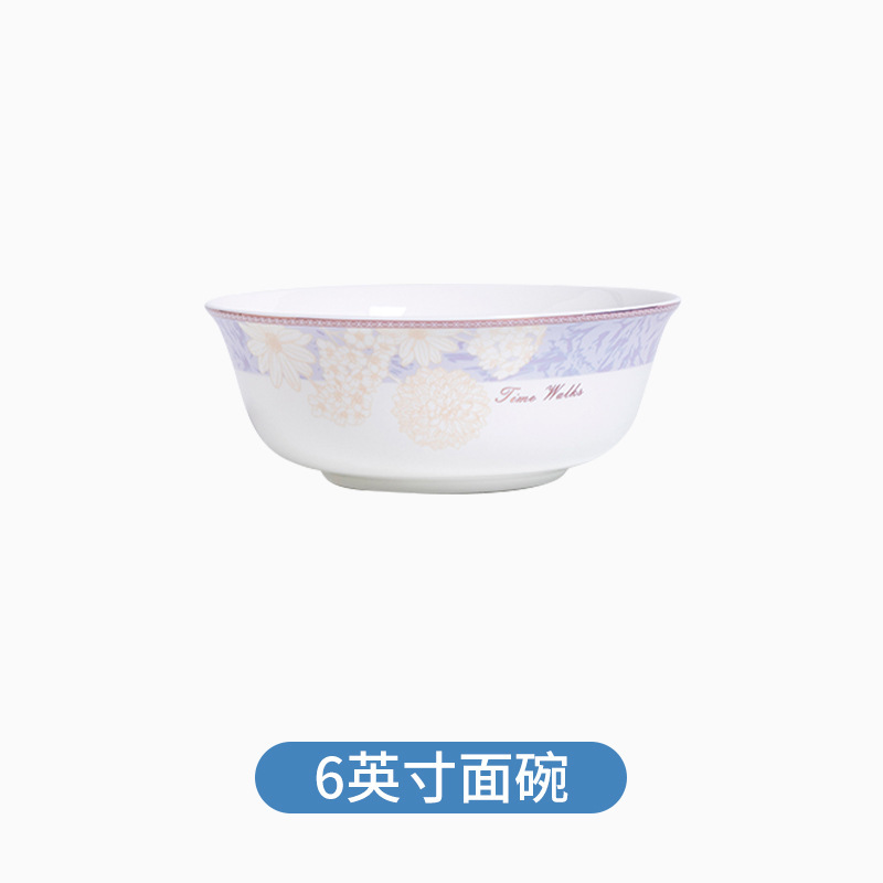 jingdezhen tableware set gift diy modern chinese bone china tableware set of dishes and bowls household combination Application Scenario
