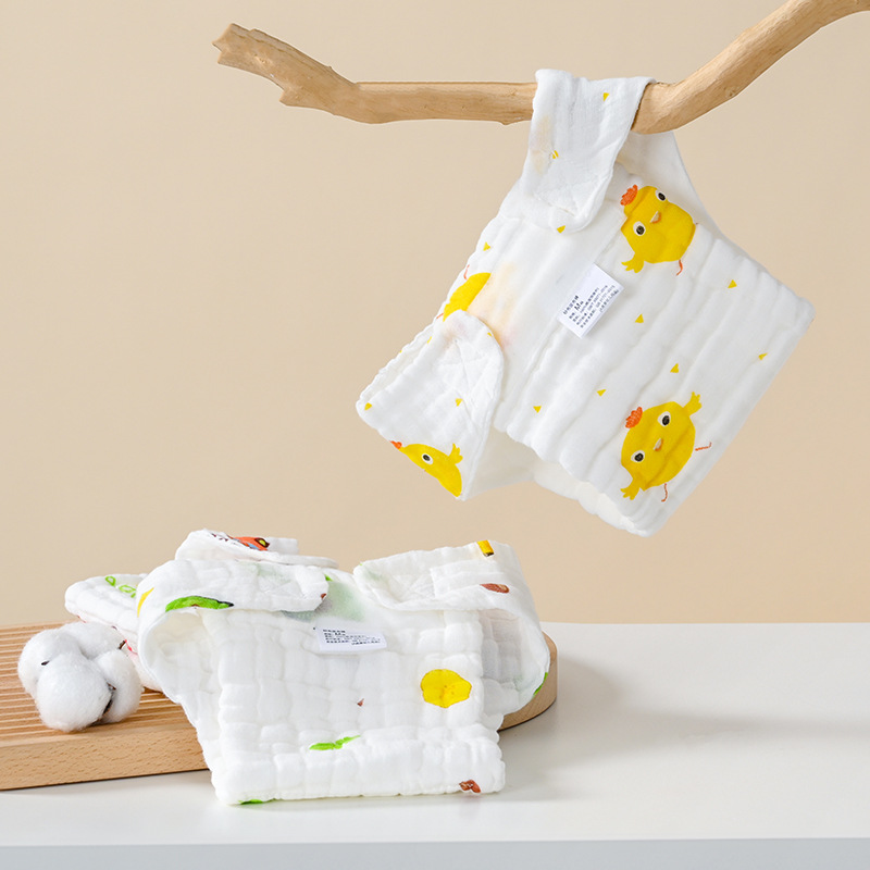 diaper pure cotton washable newborn gauze diaper pants baby diaper cloth mustard apron cloth diapers washed summer Specification drawing