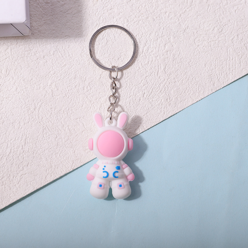 spot cartoon astronaut keychain ornaments cute schoolbag anti-lost spaceman doll pendant handbag accessories Application Scenario