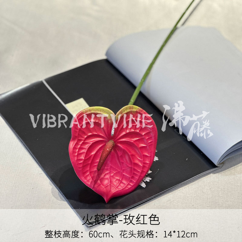 rose red artificial flower scene layout wedding hall road lead flower flower arrangement wedding room decoration artificial flowers fake flower landscape full figure