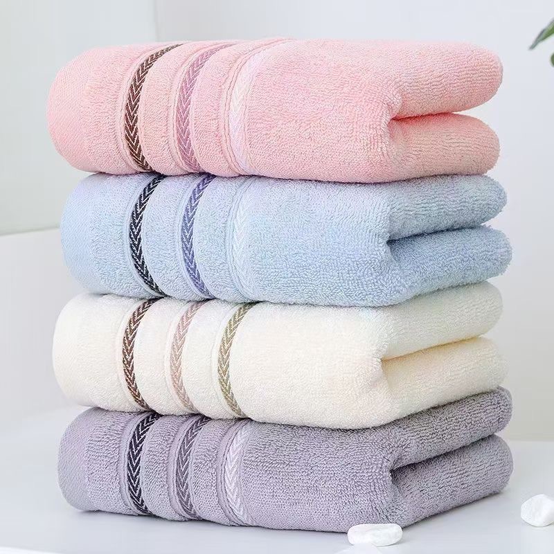 cotton towel soft and thickened absorbent face washing towel unisex towel cross-border hot wholesale towels cotton details Picture