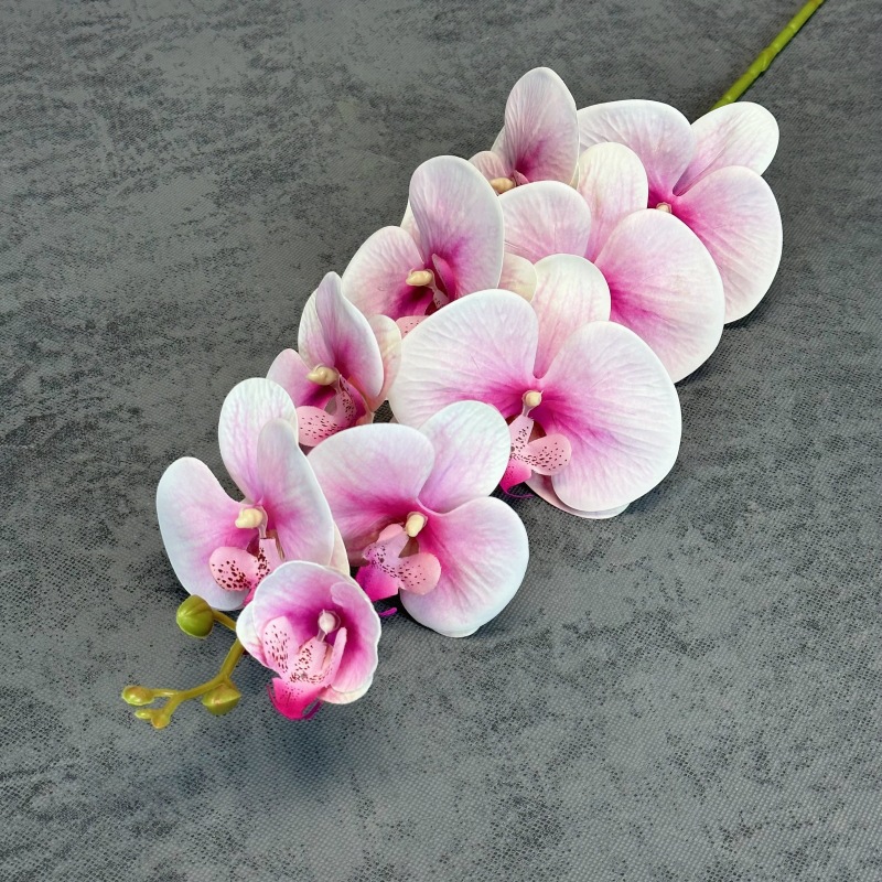 9-head film phalaenopsis 3d printing hand-feeling artificial flower wedding home hotel decoration fake flower wholesale Application Scenario