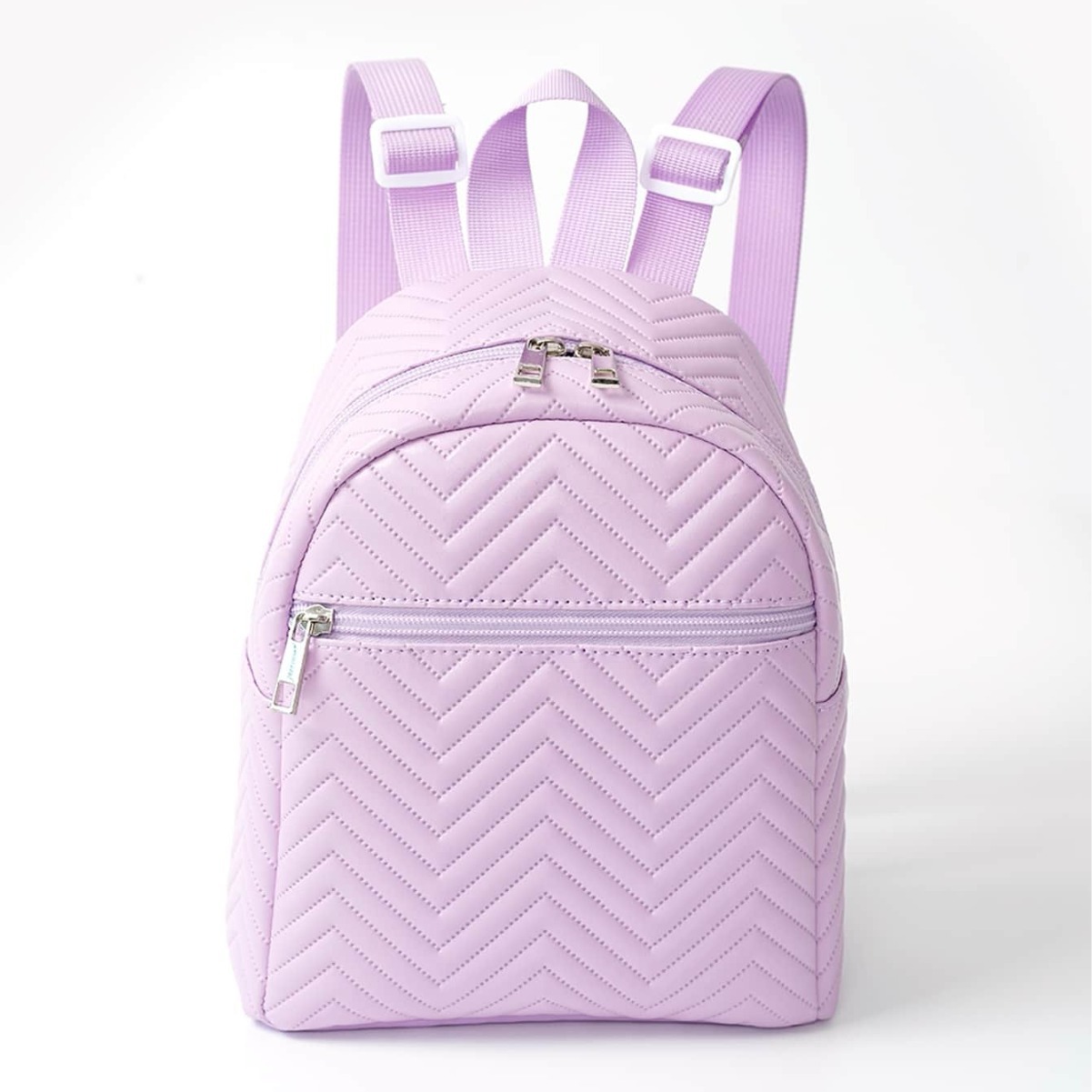 cross-border hot sale mini women's backpack 2024 new multi-color printed wave embroidered ribbon backpack Specification drawing