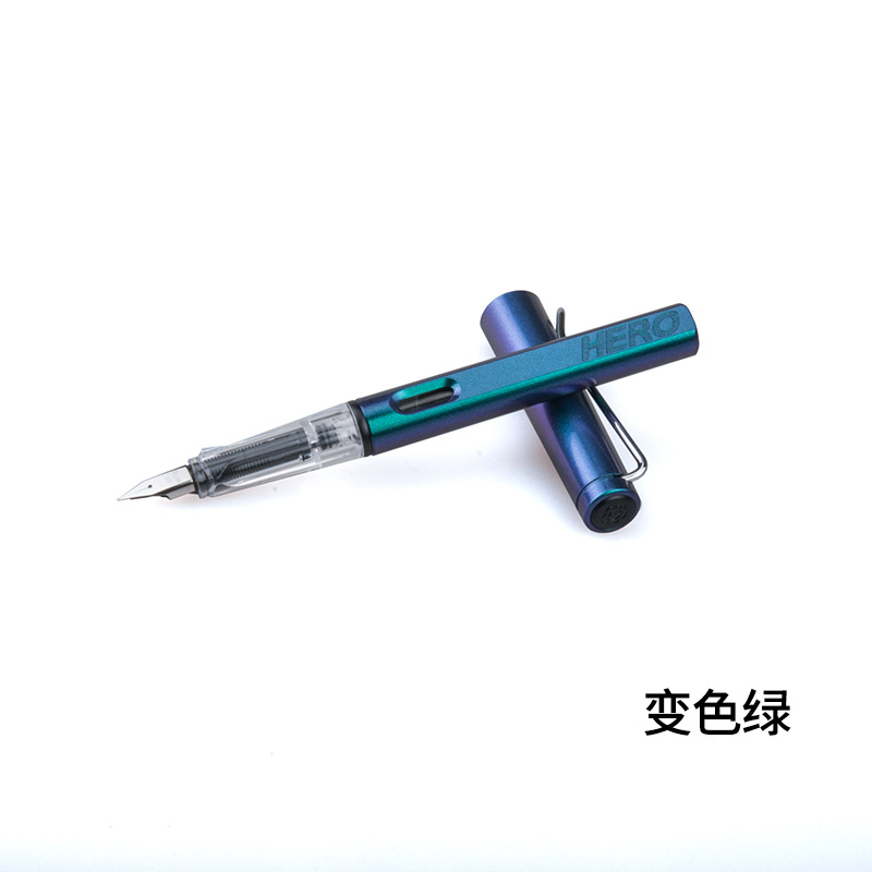 hero hero pen 359 zhengzi third grade primary school student practice pen for calligraphy boys and girls business office ink sac pen Specification drawing
