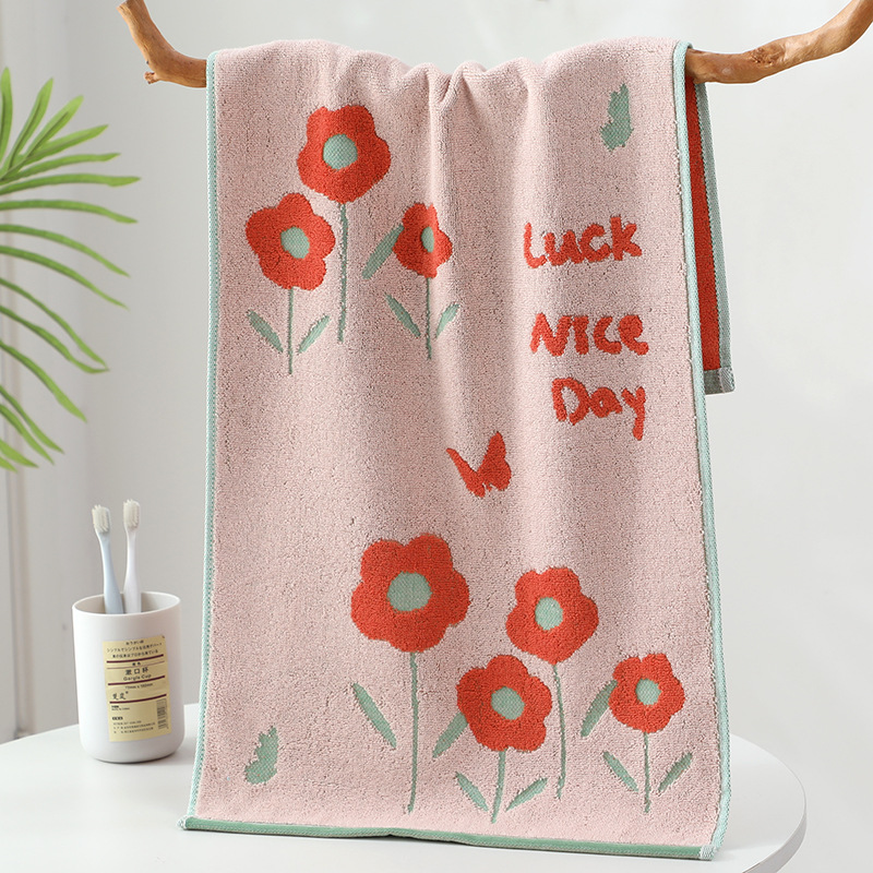 towel cotton class a absorbent lint-free independent packaging household face towel new year gift towel pure cotton Application Scenario