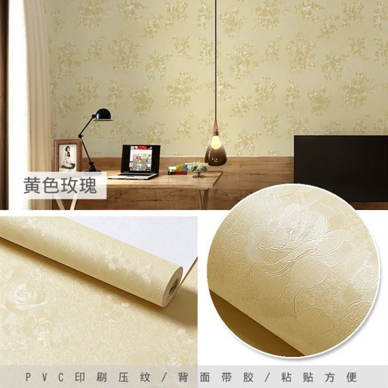waterproof moisture-proof wall sticker wallpaper self-adhesive m wallpaper wall sticker bedroom wall renovation hall bedroom self-adhesive stickers Item Picture