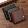 new men's wallet short wallet men's youth business casual horizontal wallet fashion large capacity soft leather wallet Application Scenario