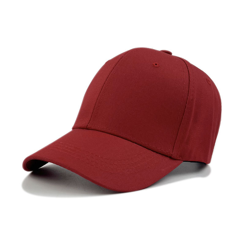 new light board hard top cotton baseball cap simple sun-proof advertising embroidery hat solid color peaked cap wholesale Application Scenario