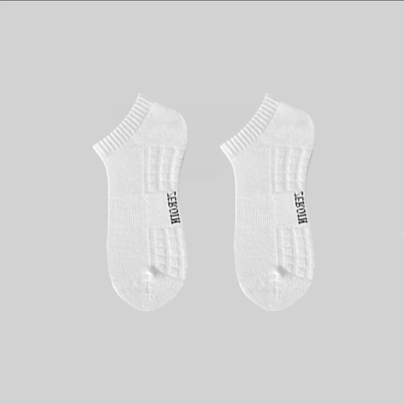 cotton socks men's sports socks for running mid-calf towel bottom thickened basketball socks socks stockings boys white full figure