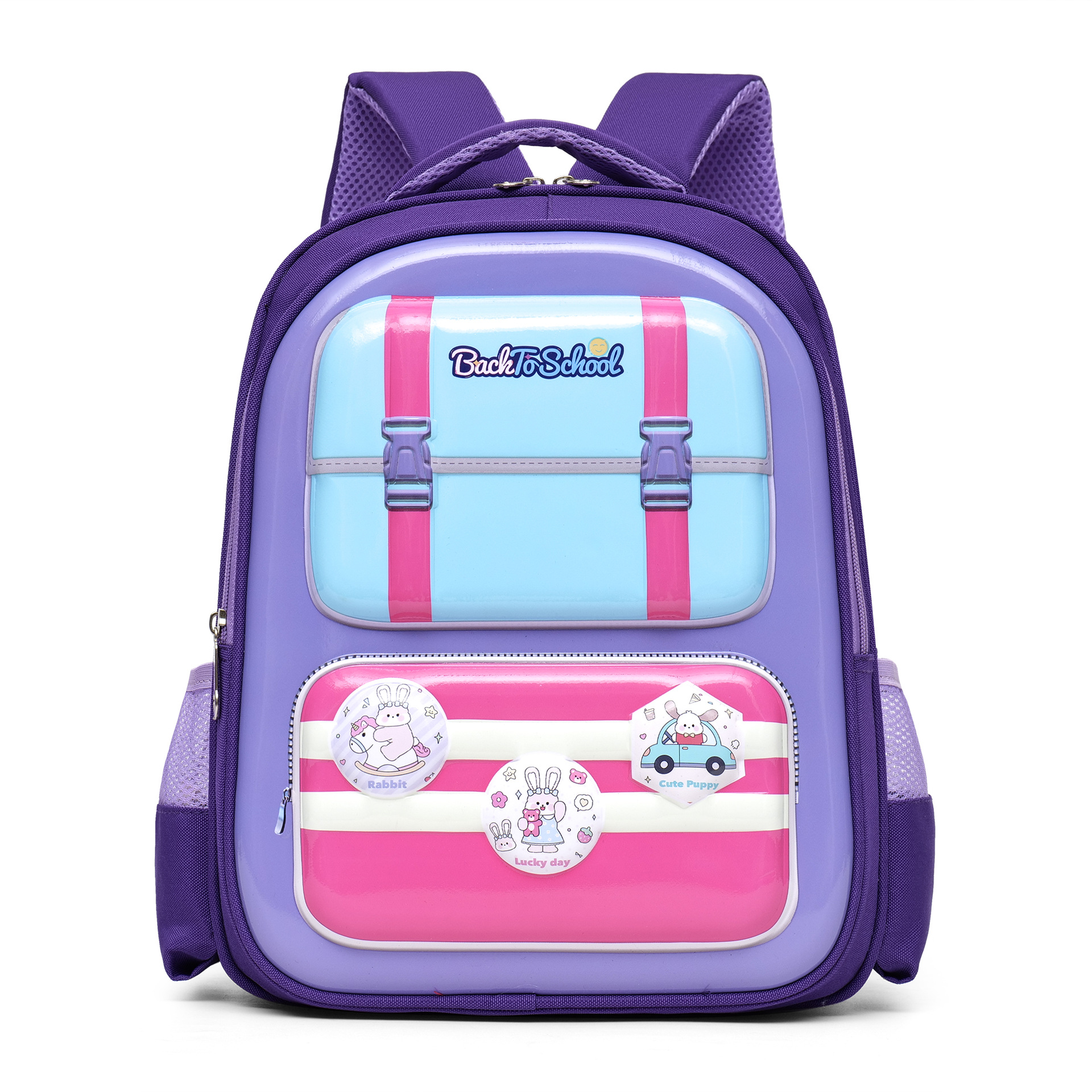 melty children's schoolbag elementary school girl boys grade 3-4-5-6 burden relief spine protection super lightweight backpack Specification drawing