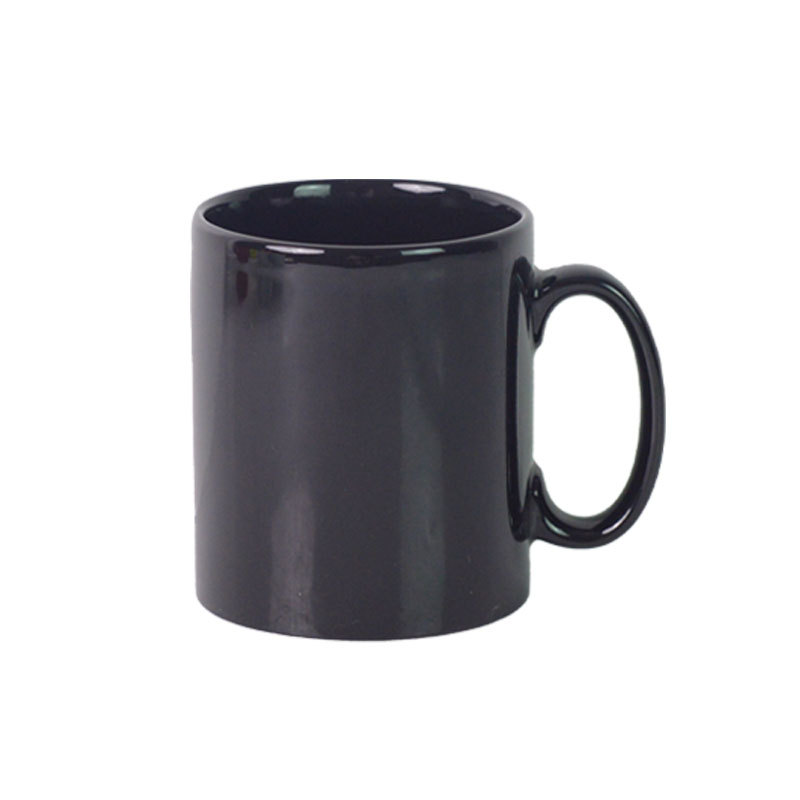 11oz blank mug spot color glaze ceramic cup sublimation coated cup advertising customized gift coffee cup details Picture