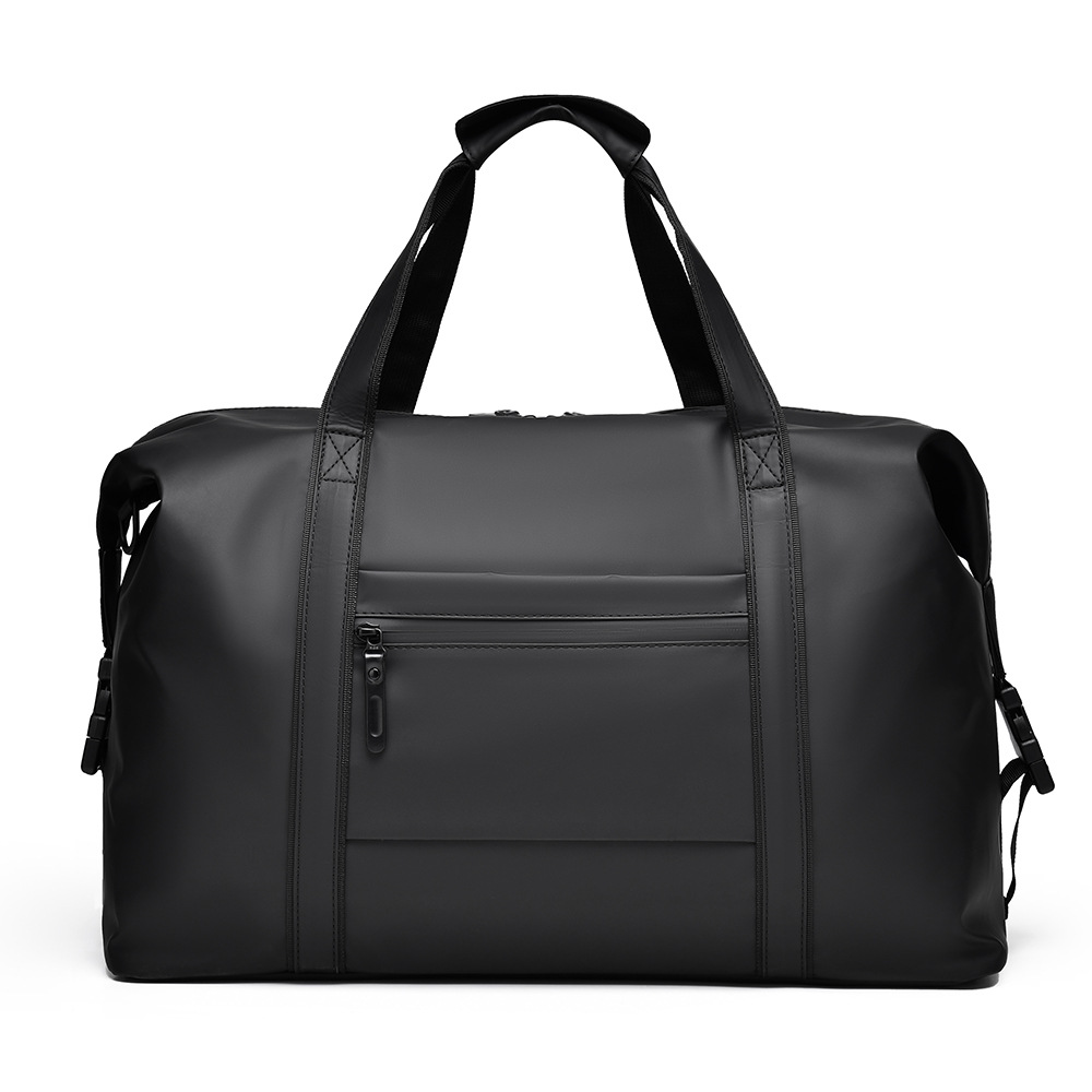 travel bag men's business travel handbag large capacity travel bag luggage bag dry wet separation gym bag shoulder messenger bag details Picture